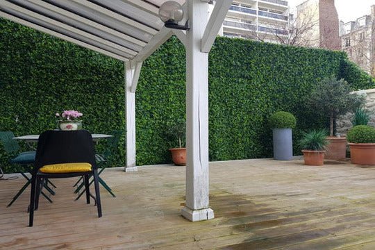 Artificial Green Wall - The Ultimate Way to Regain Privacy in Your Backyard - Designer Vertical Gardens