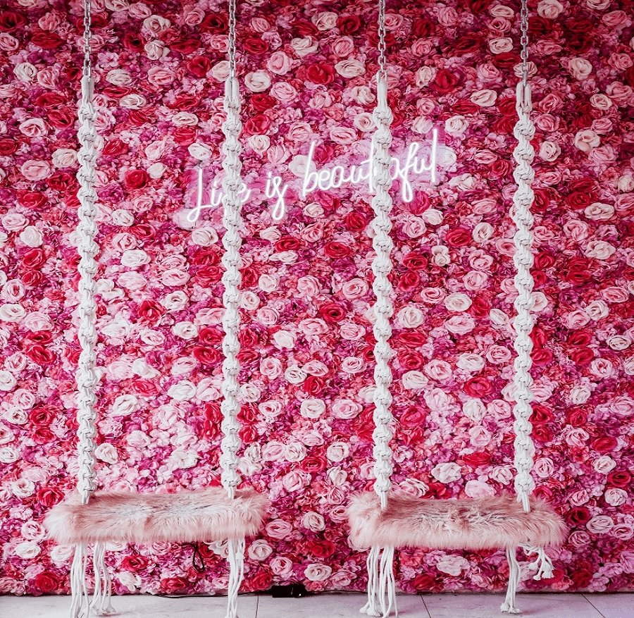 How Flower Walls Can Bring a Sense of Surreal to Any Space - Designer Vertical Gardens