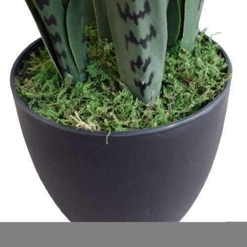 Artificial Snake Plant Sansevieria UV Resistant 90cm - Designer Vertical Gardens agave Artificial Shrubs and Small plants