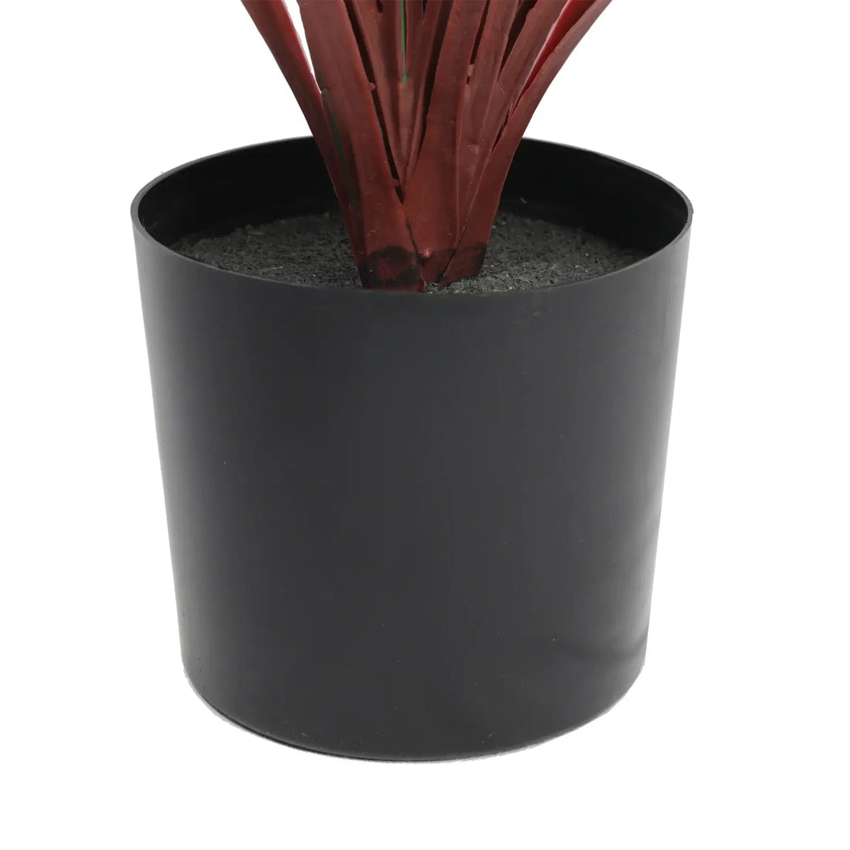 Burgundy Potted Artificial Long Grass (Yucca Grass) 75cm UV Resistant - Designer Vertical Gardens Artificial Shrubs and Small plants Dracena & Artificial Yucca