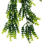 EverLush Mixed Green Foliage Vine – UV and Weather - Protected 77cm - Designer Vertical Gardens hanging fern hanging garland