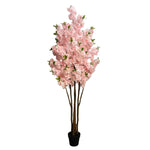 Flowering Artificial 180cm Pink Cherry Blossom Tree - Designer Vertical Gardens Artificial tree Artificial Trees