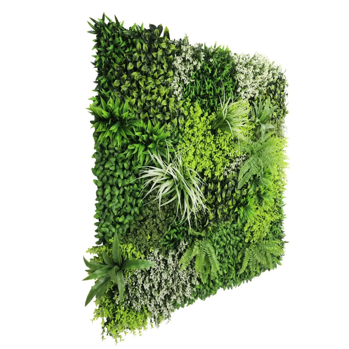 Forest Floor Artificial Vertical Garden / Green Wall Panel 1m x 1m UV Resistant - Designer Vertical Gardens artificial green wall australia artificial green wall installation