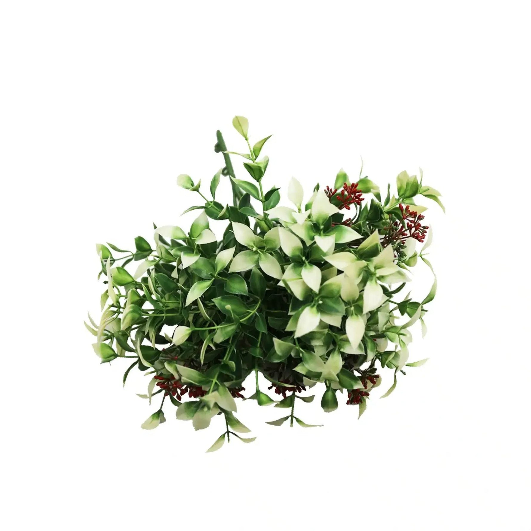 FreshLeaf Holly Plant Stem – Weatherproof 26cm - Designer Vertical Gardens Artificial flower stems Artificial greenery stems