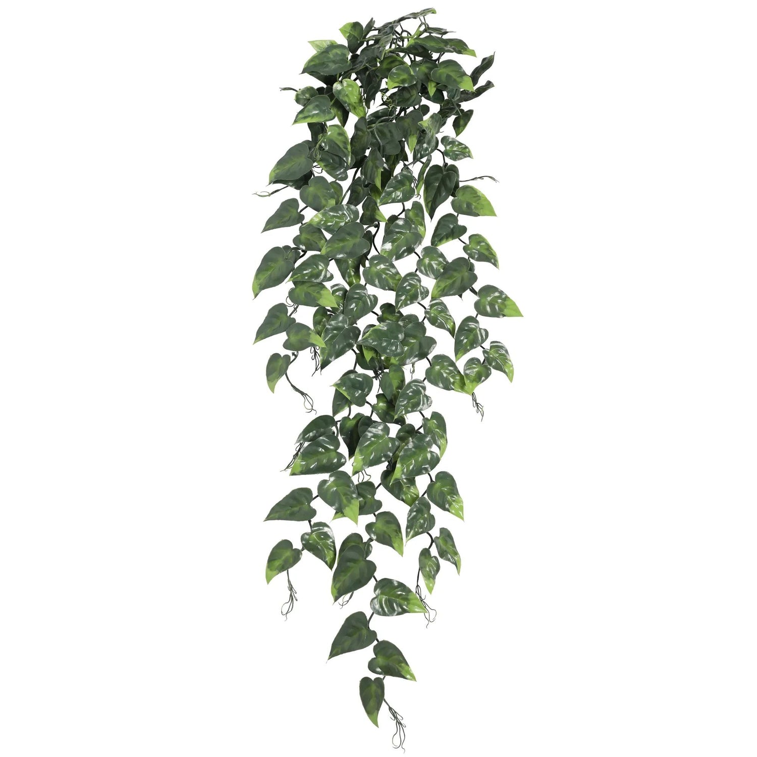 Hanging Artificial Pothos / Philodendron Plant UV Resistant 85cm - Designer Vertical Gardens artificial hanging ferns hanging fern