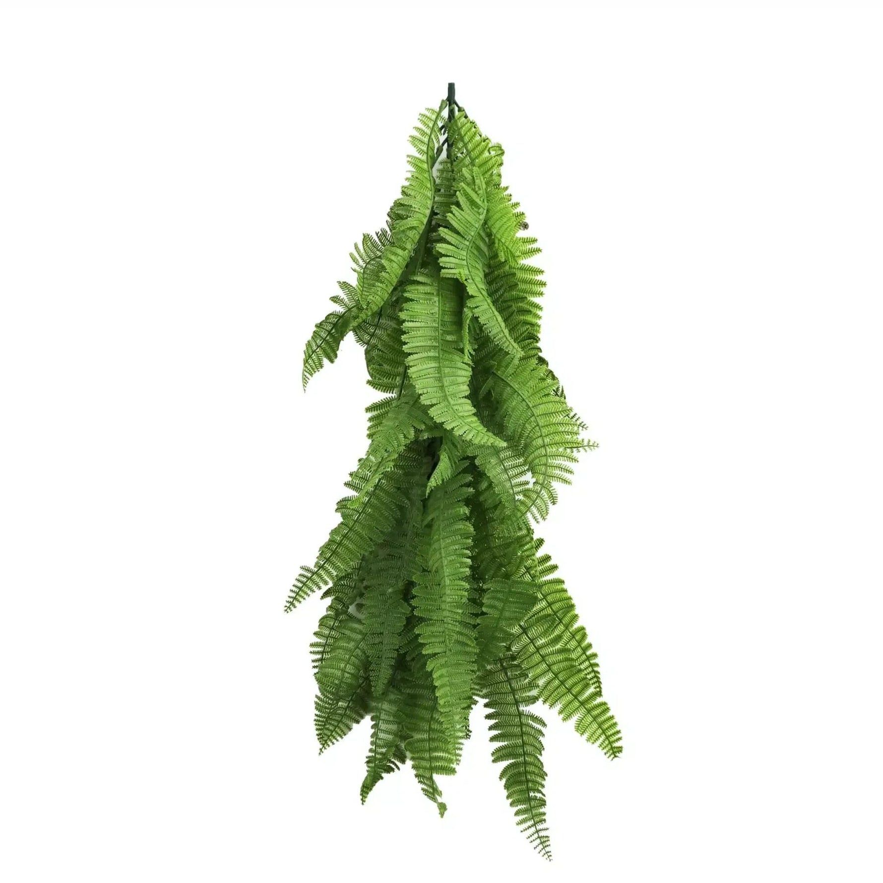 PureLush Bright Green Fern Bush – Outdoor - Friendly 55cm - Designer Vertical Gardens artificial hanging ferns hanging garland