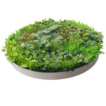 150cm Tropical Green Artificial Vertical Garden Disc - Designer Vertical Gardens artificial garden wall plants artificial green wall australia