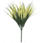 5 Pack - UV Yellow Tipped Grass Stem - 35cm - Designer Vertical Gardens artificial garden wall plants artificial green wall australia