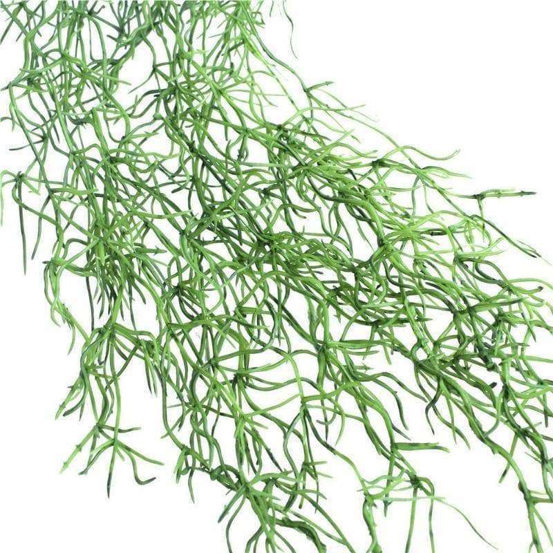 Artificial Air Plant / Spanish Moss Hanging Vine 120cm - Designer Vertical Gardens artificial green wall sydney artificial vertical garden melbourne