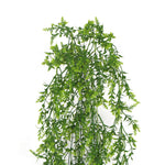 Artificial Dense Hanging Evergreen Plant (Two-Tone) 130cm - Designer Vertical Gardens fake plant stem garland