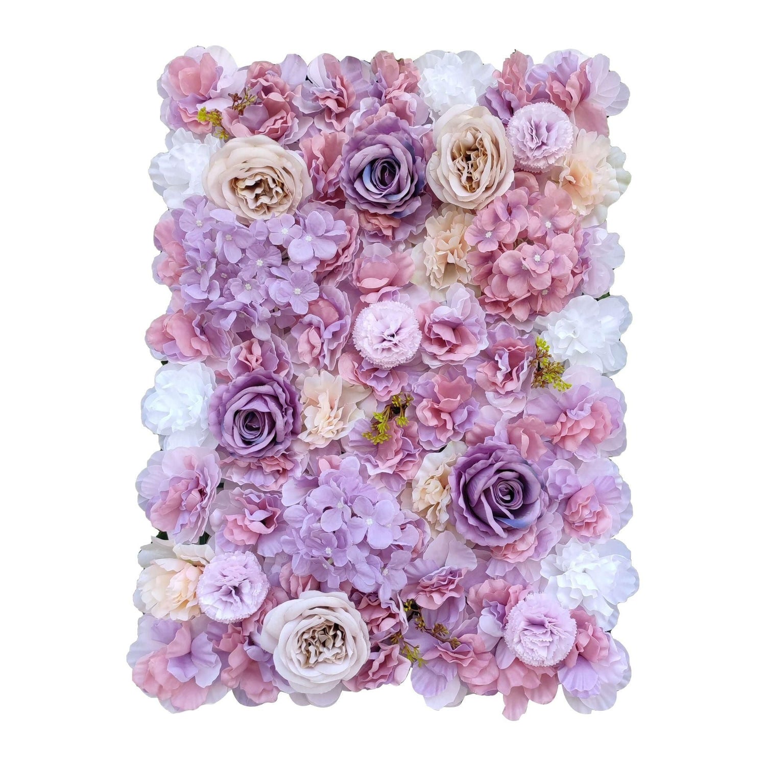 Artificial Flower Wall Backdrop Panel 40cm X 60cm Mixed Pink & White Flowers - Designer Vertical Gardens artificial vertical garden melbourne artificial vertical garden plants