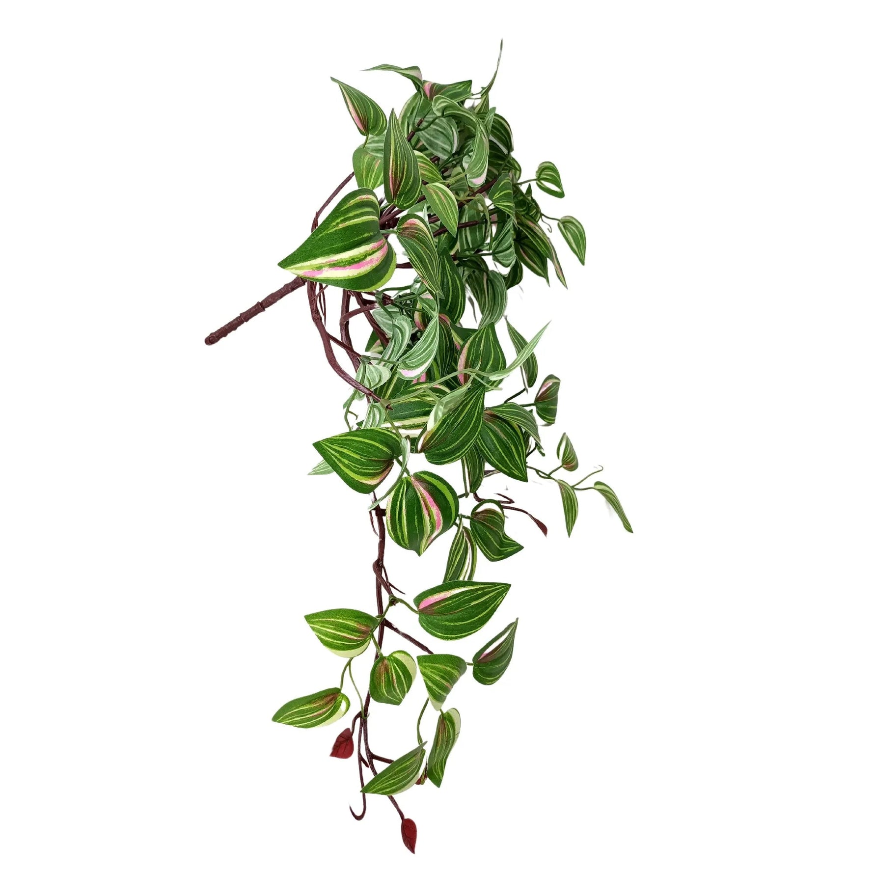 Artificial Hanging / Draping Wandering Jew 42cm - Designer Vertical Gardens artificial hanging basket artificial hanging ferns