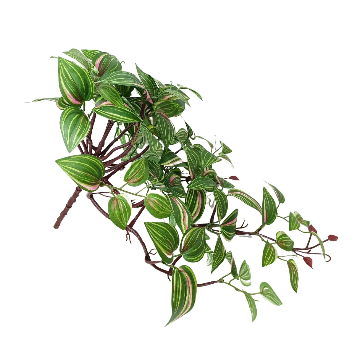 Artificial Hanging / Draping Wandering Jew 42cm - Designer Vertical Gardens artificial hanging basket artificial hanging ferns