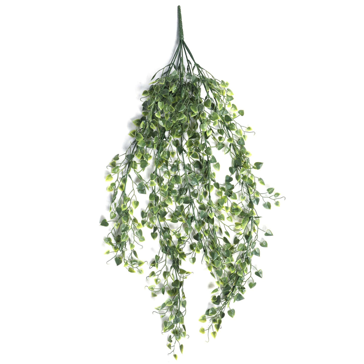 Artificial Hanging Plant (Heart Leaf) UV Resistant 90cm - Designer Vertical Gardens artificial green wall australia artificial vertical garden plants