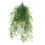 Artificial Hanging Plant (Mixed Green String of Pearls) UV Resistant 90cm - Designer Vertical Gardens artificial vertical garden plants artificial vertical green wall