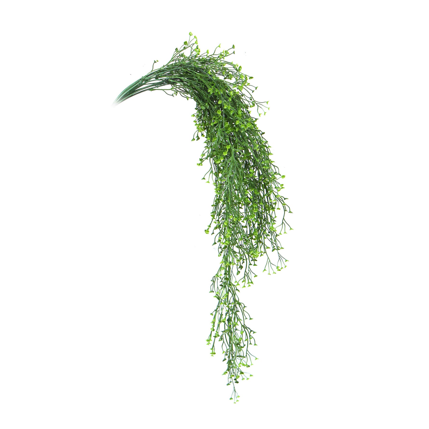 Artificial Hanging Plant (Natural Green) UV Resistant 90cm - Designer Vertical Gardens hanging fern hanging garland