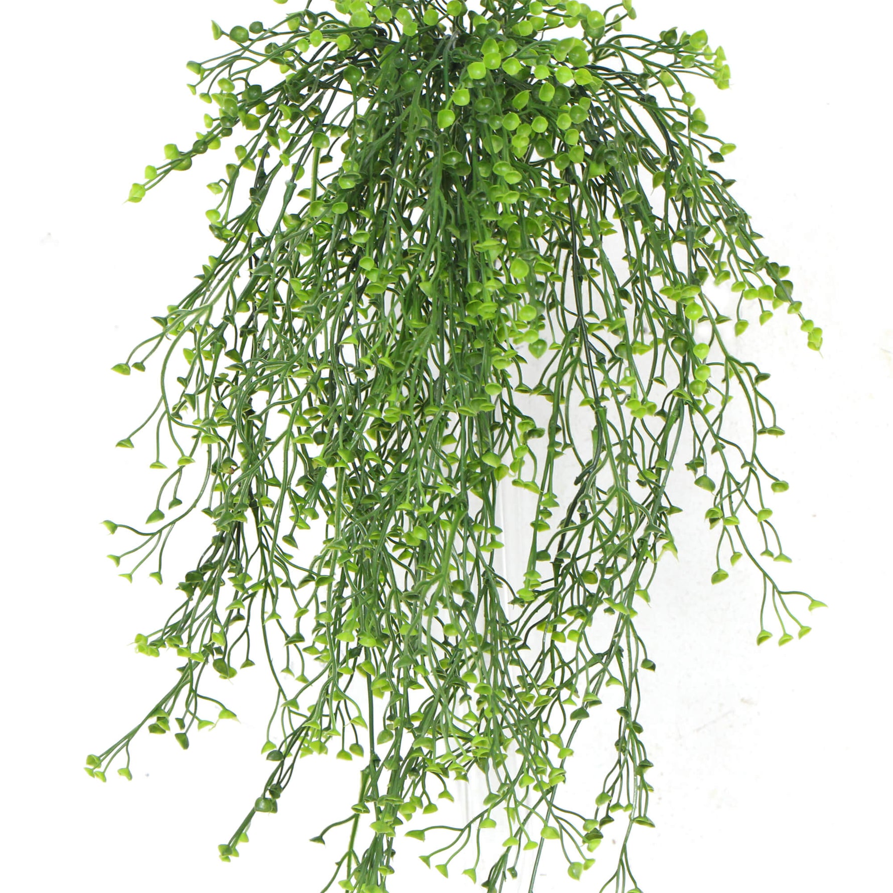 Artificial Hanging Plant (Natural Green) UV Resistant 90cm - Designer Vertical Gardens hanging fern hanging garland