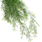 Artificial Hanging Plant (Natural Green) UV Resistant 90cm - Designer Vertical Gardens hanging fern hanging garland