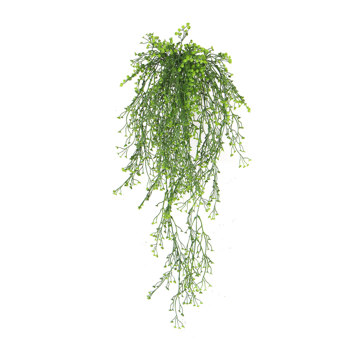 Artificial Hanging Plant (Natural Green) UV Resistant 90cm - Designer Vertical Gardens hanging fern hanging garland