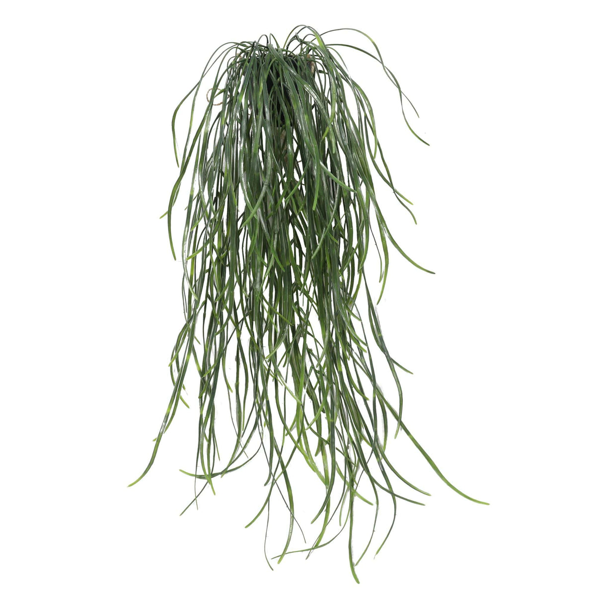 Artificial Hanging Potted Plant (Willow Leaf) 66cm UV Resistant - Designer Vertical Gardens hanging garland