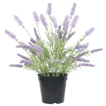 Artificial Lavender Plant in a Pot 40cm - Designer Vertical Gardens artificial vertical garden plants flowering