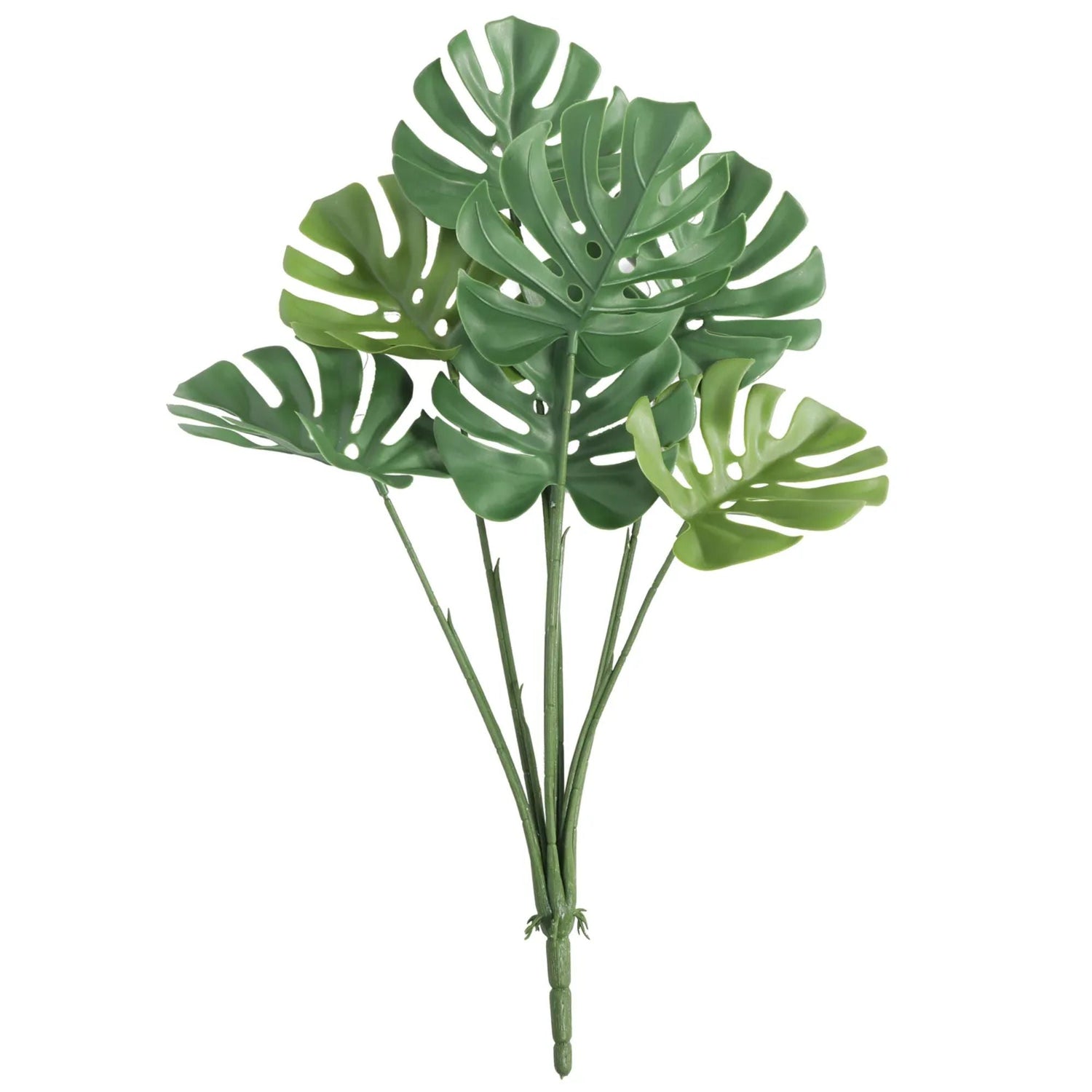 Artificial Monstera Split Leaf Philodendron Plant Stem 60cm UV Resistant - Designer Vertical Gardens artificial stem fake plant stem