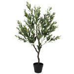 Artificial Olive Tree with Olives 125cm - Designer Vertical Gardens artificial garden wall plants artificial green wall australia