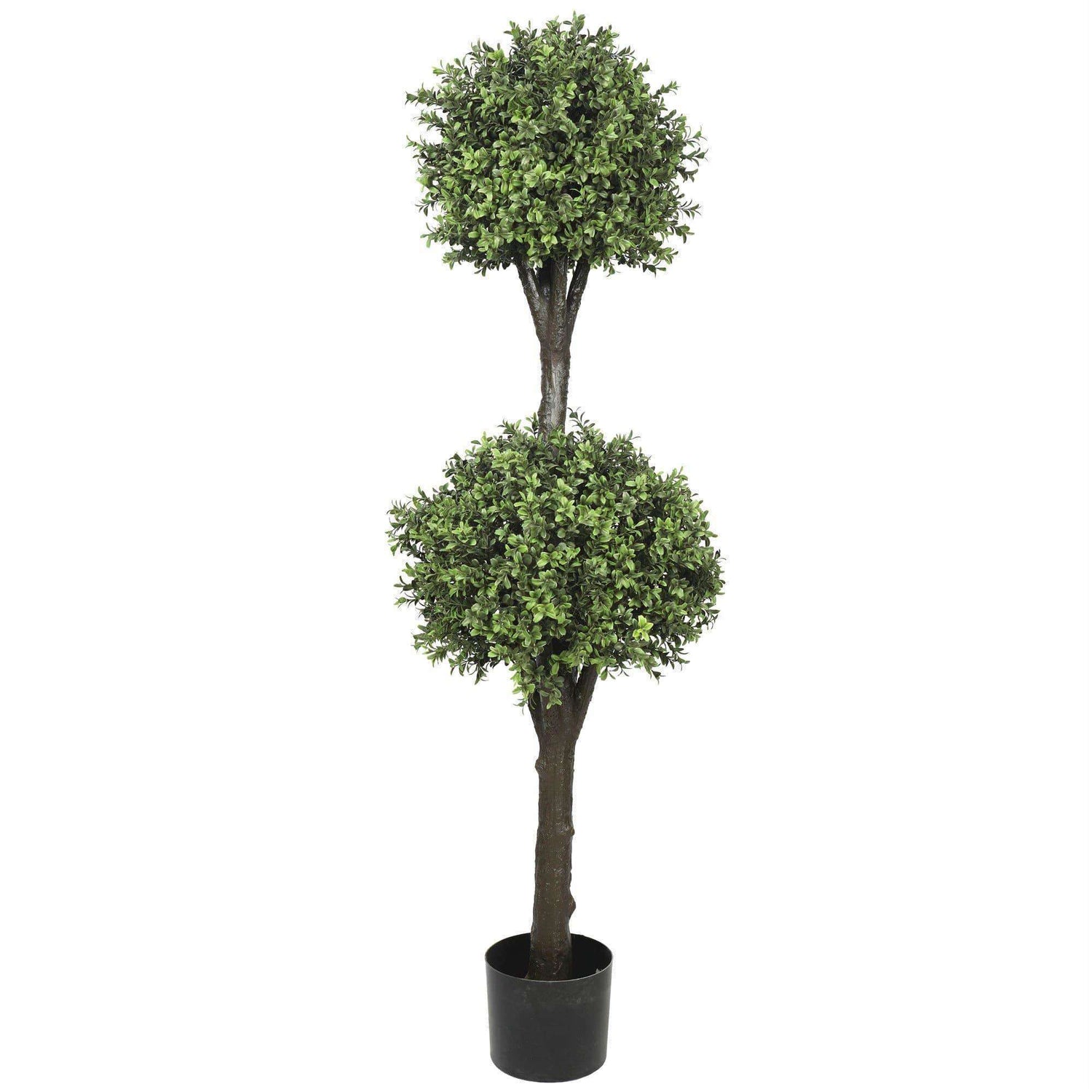 Artificial Topiary Tree (2 Ball Faux Topiary Shrub) 150cm High UV Resistant - Designer Vertical Gardens artificial garden wall plants artificial green wall australia