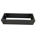 Black Metal Planter Large - Designer Vertical Gardens