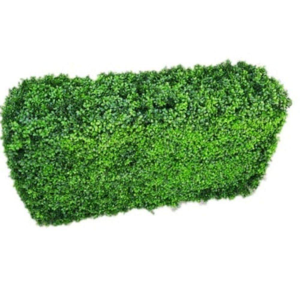 Deluxe Portable Bright Buxus UV Resistant Artificial Hedge 100cm x 50cm x 25cm - Designer Vertical Gardens artificial vertical green wall Portable Hedges