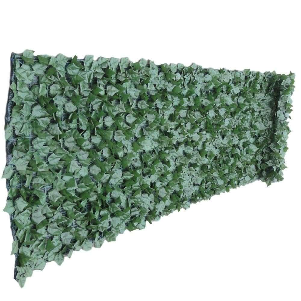 Fake Ivy Roll Artificial Hedge Panel Roll with Shade Cloth Backing 3m x 1m for Instant privacy - Designer Vertical Gardens artificial garden wall plants artificial green wall australia