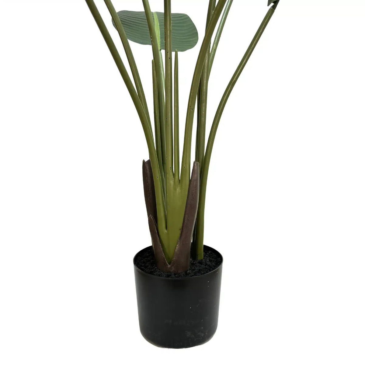 Grand Artificial Potted Travellers Palm (Banana Palm Tree) 120cm - Designer Vertical Gardens artificial shrubs Artificial Shrubs and Small plants