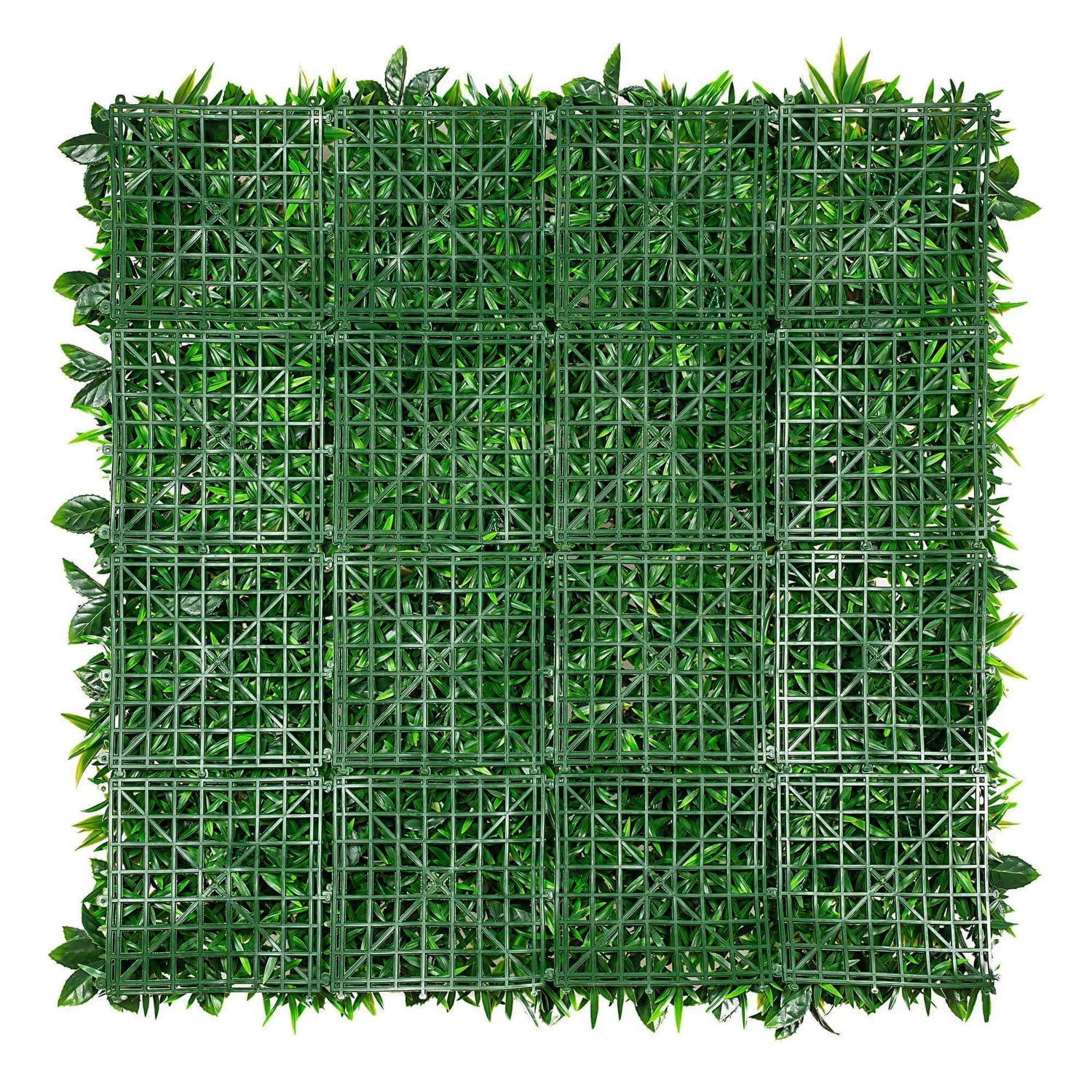 Green Meadows Artificial Vertical Garden / Fake Green Wall 1m x 1m UV Resistant - Designer Vertical Gardens artificial garden wall plants artificial green wall australia