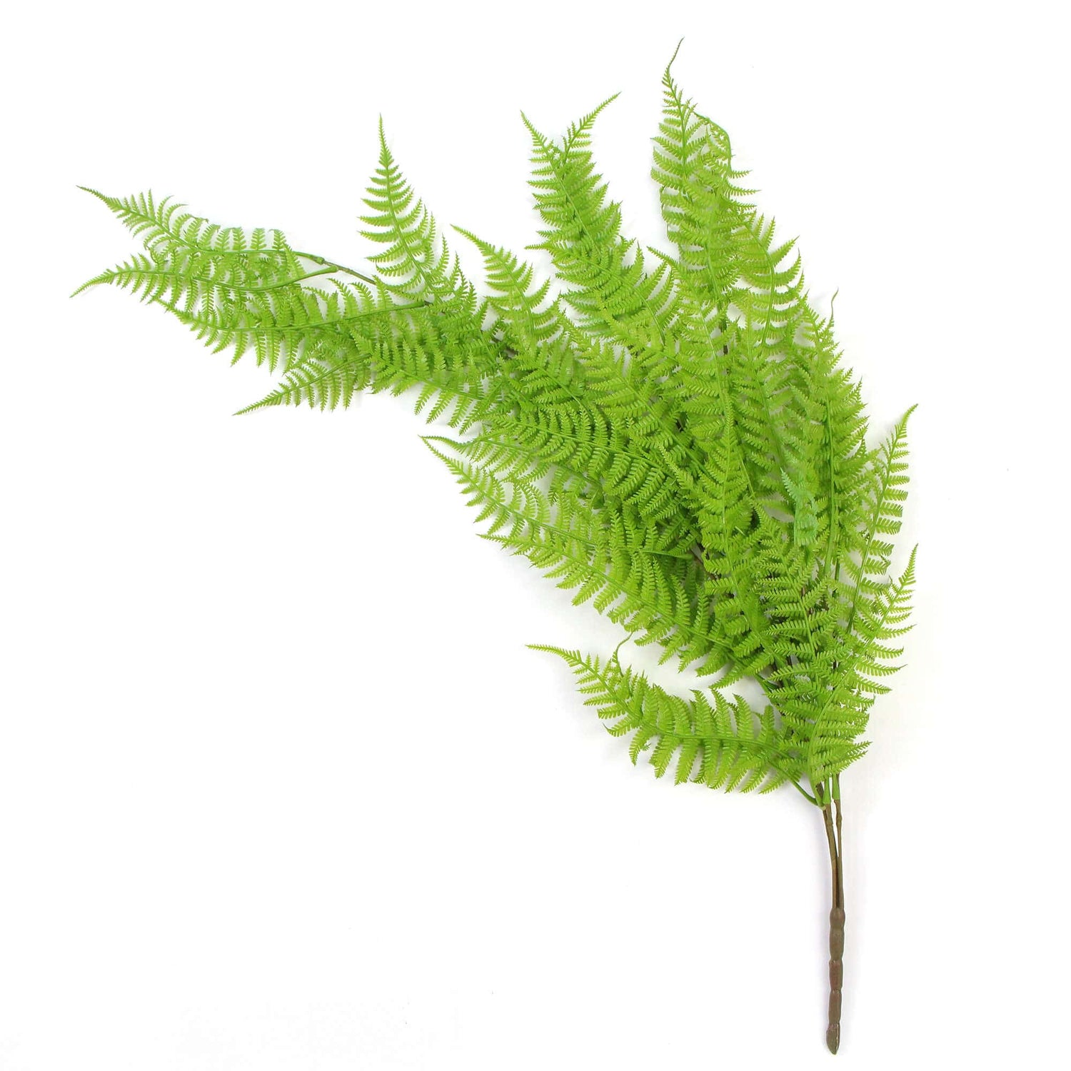 Hanging Fresh Green Boston Fern UV Resistant 80cm - Designer Vertical Gardens fake plant stem hanging garland