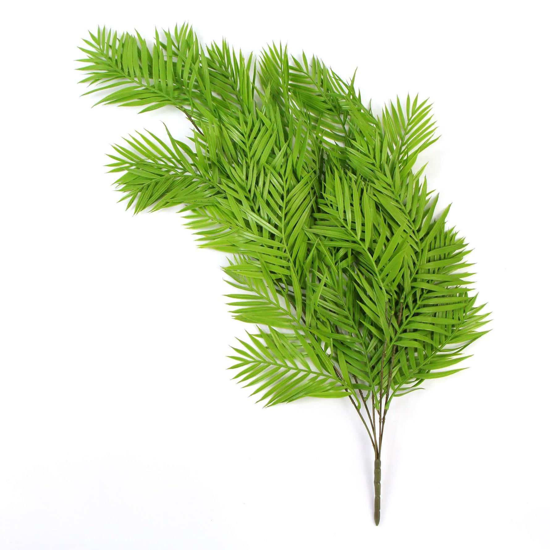 Hanging Fresh Green Boston Fern UV Resistant 80cm - Designer Vertical Gardens fake plant stem garland