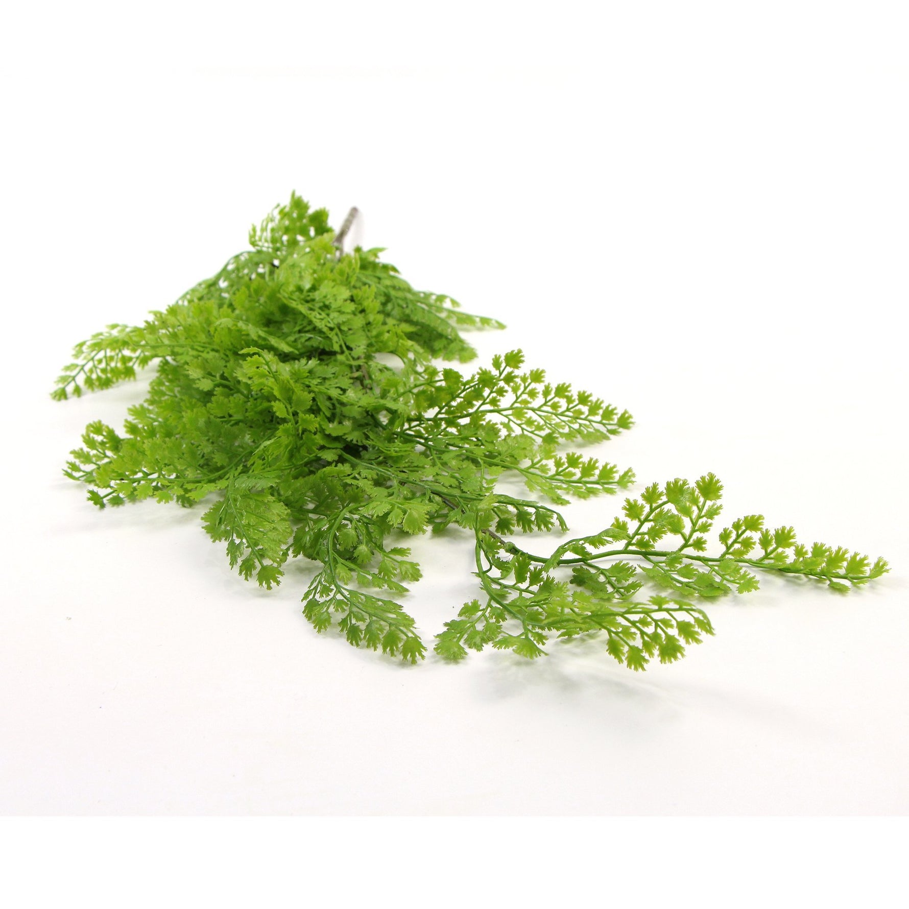 Hanging Native Green Dense Maiden Hair Fern Bush UV Resistant 80cm - Designer Vertical Gardens artificial vertical garden wall hanging fern