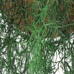 Long Hanging Artificial Spanish Moss Basket 135cm UV Resistant - Designer Vertical Gardens hanging fern hanging plants