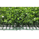 Luxury Flowering Artificial Buxus Hedge Panel UV Resistant 1m X 1m - Designer Vertical Gardens artificial green wall australia artificial green wall sydney