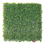 Luxury Flowering Pink Vertical Garden / Green Wall UV Resistant 1m X 1m - Designer Vertical Gardens artificial vertical garden melbourne artificial vertical garden wall