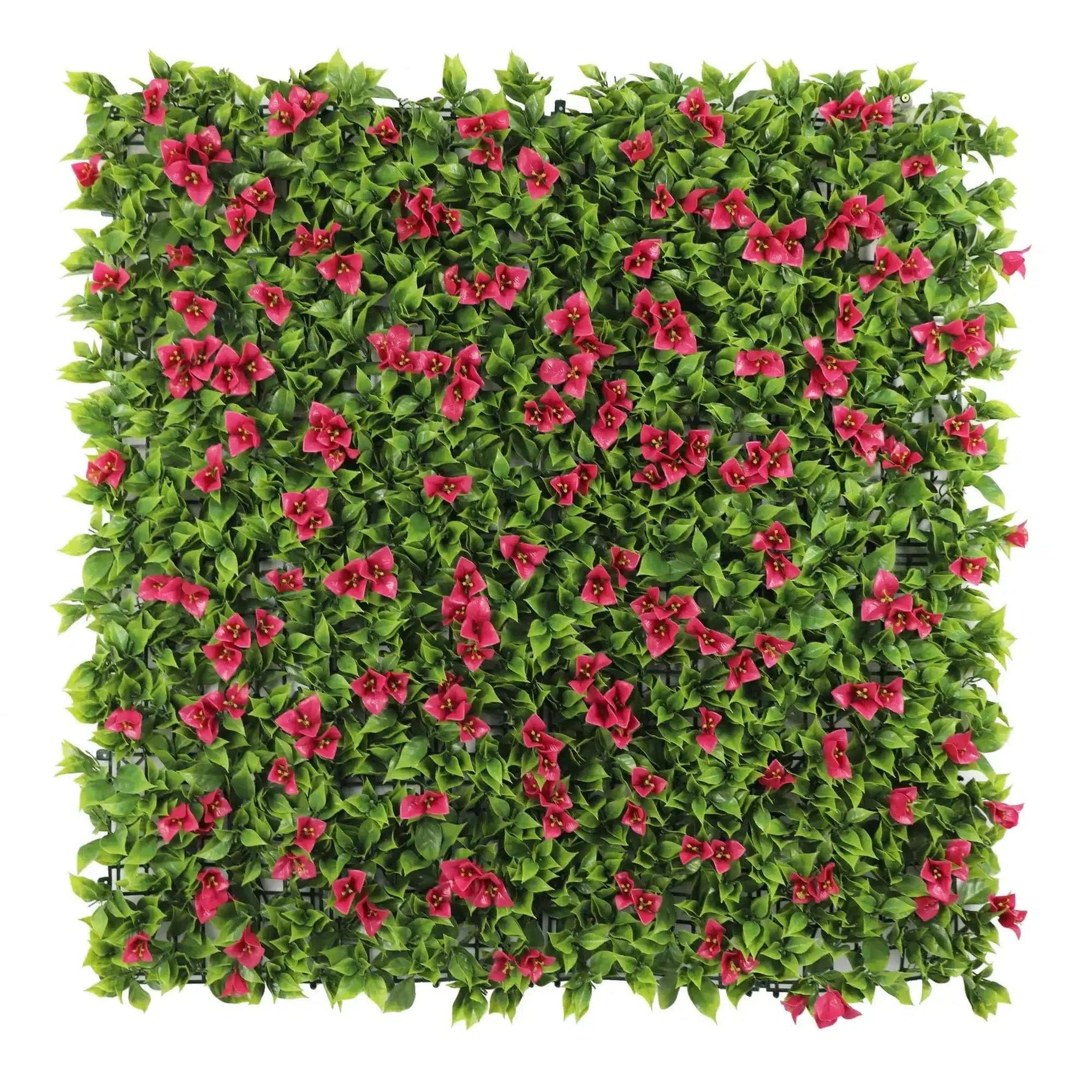 Luxury Flowering Pink Vertical Garden / Green Wall UV Resistant 1m X 1m - Designer Vertical Gardens artificial vertical garden melbourne artificial vertical garden wall