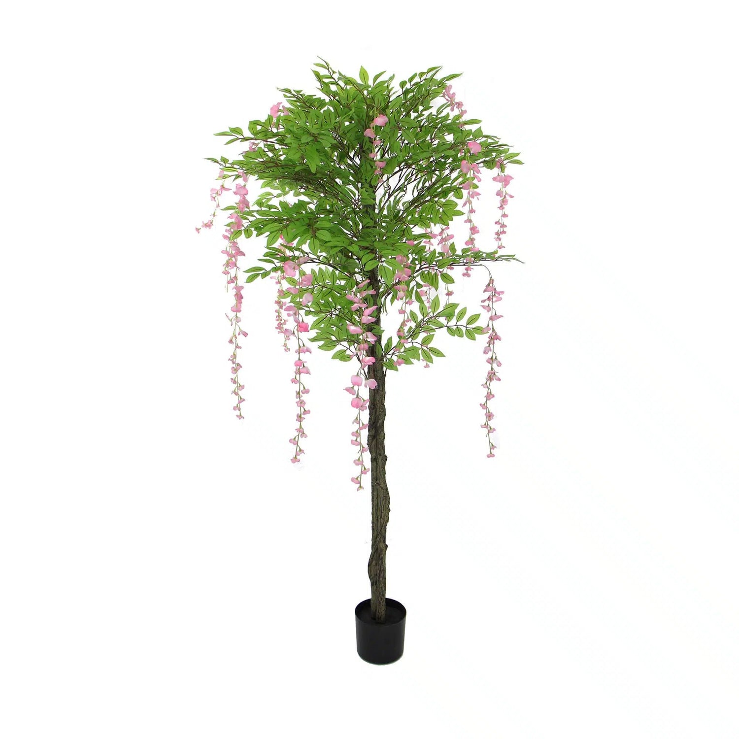 Pink Flowering Artificial Wisteria 180cm - Designer Vertical Gardens artificial vertical garden melbourne artificial vertical garden plants