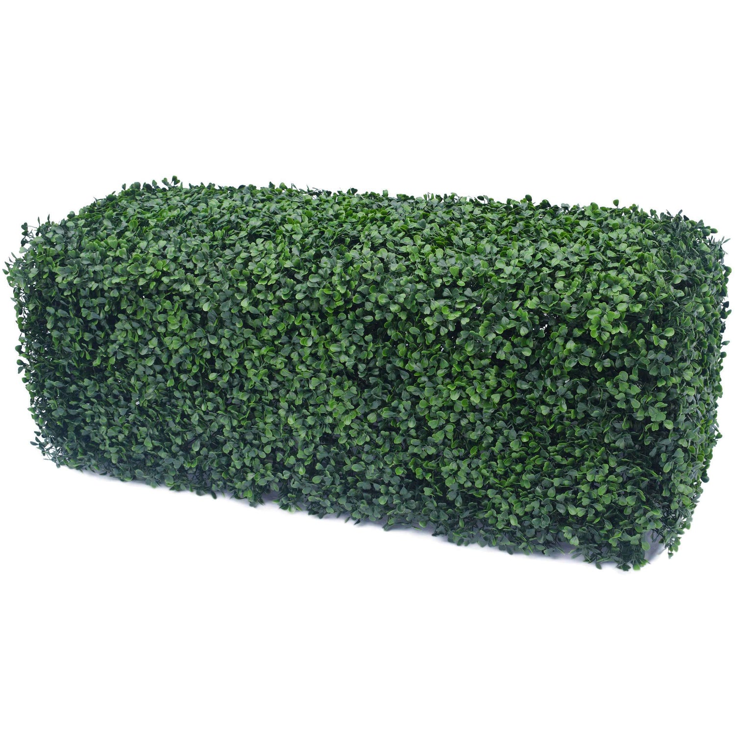 Portable Artificial Boxwood Hedge UV Resistant 25cm High 100cm Long - Designer Vertical Gardens artificial green wall sydney artificial hedge fence panels