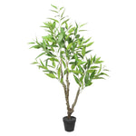 Potted Artificial Eucalyptus Tree (White Box Eucalyptus Albens) 120cm - Designer Vertical Gardens Articial Trees vertical garden artificial plants