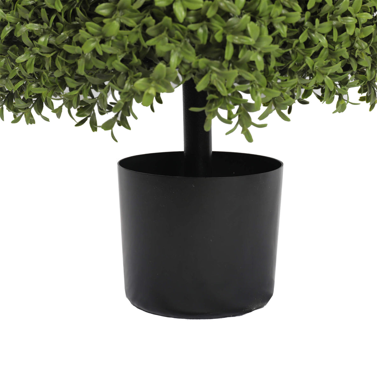 Premium Potted Artificial Square Topiary Plant 55cm - Designer Vertical Gardens Artificial Shrubs and Small plants Topiary Ball