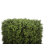 Premium Potted Artificial Square Topiary Plant 55cm - Designer Vertical Gardens Artificial Shrubs and Small plants Topiary Ball