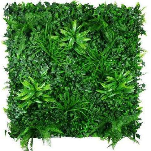 Sample - Green Sensation Artificial Vertical Garden (25cm x 25cm) - Designer Vertical Gardens artificial garden wall plants artificial green wall australia