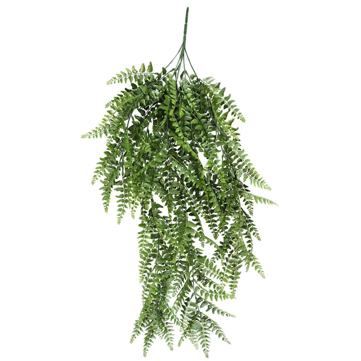 UV Resistant Dense Trailing Artificial Hanging Fern 90cm - Designer Vertical Gardens artificial garden wall plants artificial green wall sydney